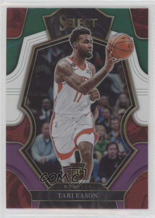 2022-23 Select Premier Level Green White Purple Prizm Tari Eason Rookie RC 11qc