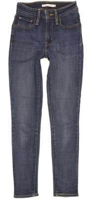 Levi's 721 Damen Jeans blau Skinny Slim Stretch W24 L27 (100445)