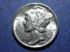 1940-D Mercury Dime  BU+ FSB