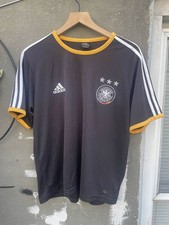 Vintage Adidas T-Shirt Jersey Size L DFB 2004 Training Jersey Germany Football