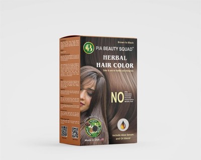 Chemical Free plant base Herbal Hair Color for 1.18 Ounce (Pack of 3), Brown