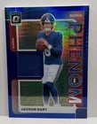 2025 Donruss Optic Jaxson Dart Blue Hyper (RAW)
