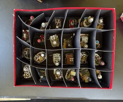 Danbury Mint Christmas Lighthouse Ornaments Set of 24 w/ Certificate A6252