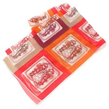 Hermes Brides de Gala Silk Scarf Multicolor Used From Japan