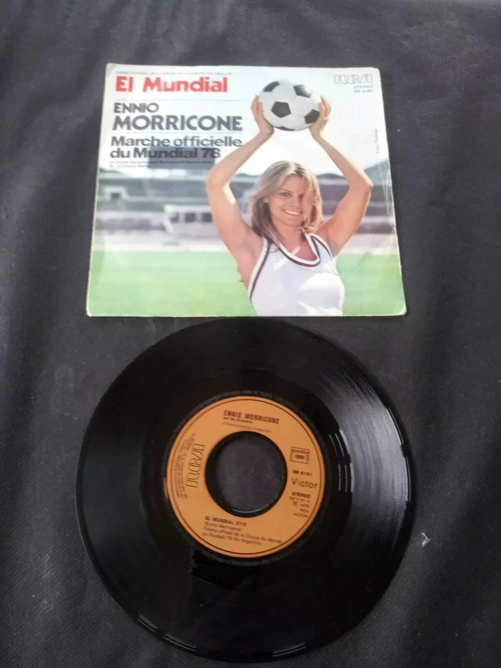 45t -Ennio Morricone And His Orchestra - el mundial - Photo 1/2