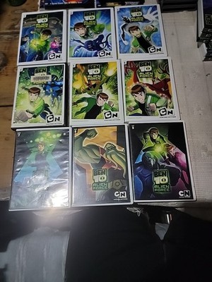 Ben 10 Alien Force - Complete Series - 9 Disc Vol 1-9 DVD COMPLETE SET! VGC