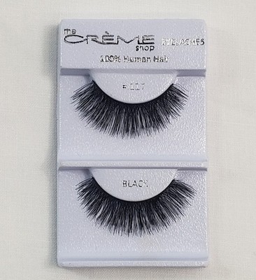 12 pack The Creme Shop Human Hair Eyelashes # 117