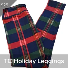 Lularoe Warm Wishes Collection-TC Leggings-Christmas Leggings-NWT