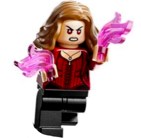 Lego Super Heroes Minifigur - Sh1018 - Wanda - Aus 76314 76323