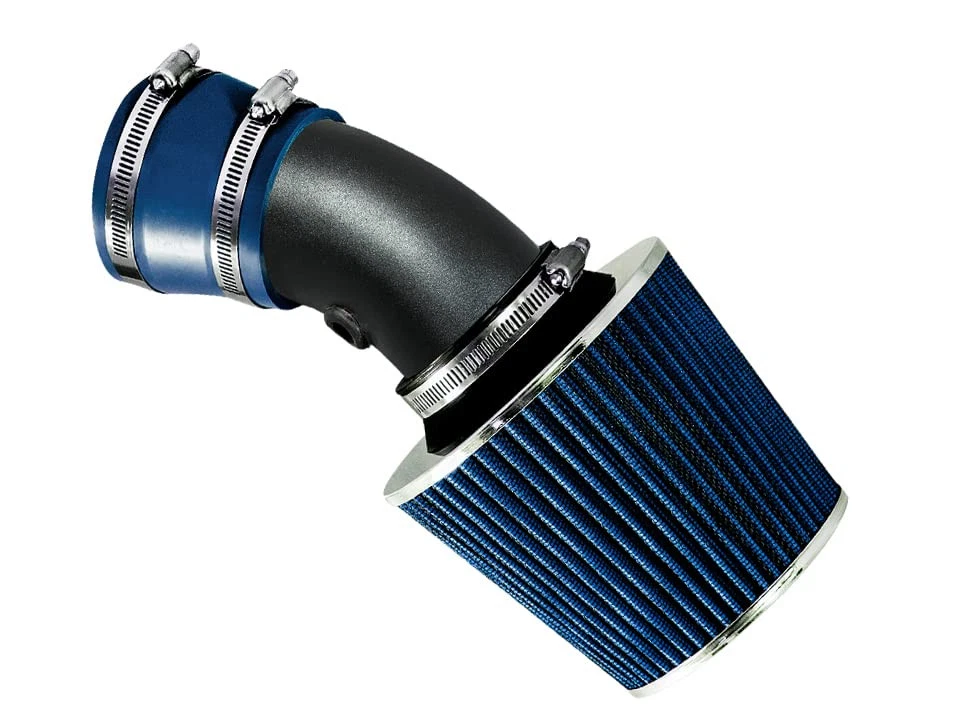 Kit de admisión de aire BCP RW AZUL para 95-05 Bonneville/Monte Carlo/Impala 3,8 L + filtro Foto 2 de 4