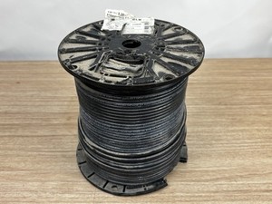 10 AWG 385 Ft Stranded Machine Tool Wire Black Damaged Spool