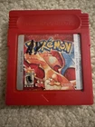 Pokemon Red Version (Nintendo Game Boy, 1999) Authentic Cart Only - Label Damage