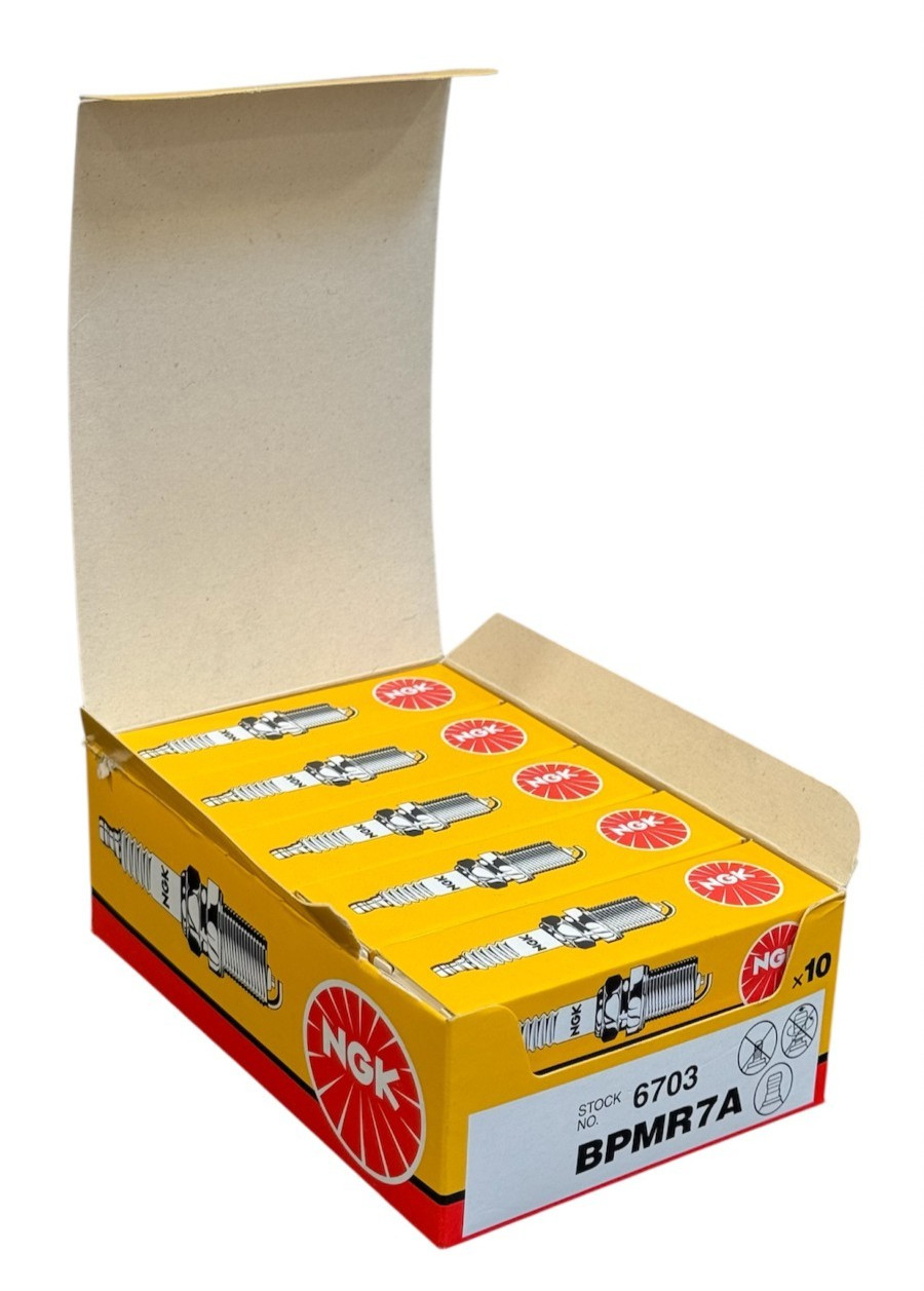 Ngk BPMR7A Spark Plug Solid Standard Pack Of 10 6703