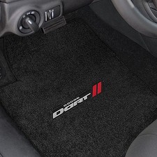 For Dodge Dart 13-16 Ultimat Custom Fit 1st Row Ebony Floor Mats W Dart Logo