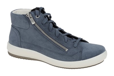Legero Schuhe TANARO 5.0 blau Damenschuhe Mid cut Sneaker 2-000301-8600 NEU
