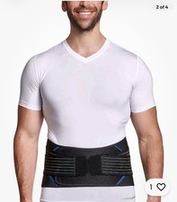 Tommie Copper Adjustable Compression Back Brace Black 2xl/3xl NEW