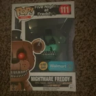 Funko Pop! Five Nights at Freddy's Nightmare Freddy #111 Glow Walmart Exclusive