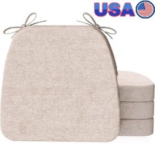 Ergonomic D-Shape Seat Cushion Non-Slip Tailbone Support Removable Cover Comfort