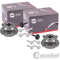 2X A.B.S. Radnabe Vorne Beidseitig Passend FüR Volvo S60 S80 V70 XC70 | 201054