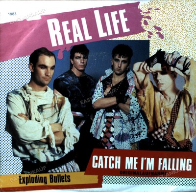 Real Life - Catch Me I'm Falling 7in (VG+/VG+) '