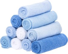 Washcloth Wipes Set for Newborn Boys and Girls, Soft Terry Washcloth Set, Pack