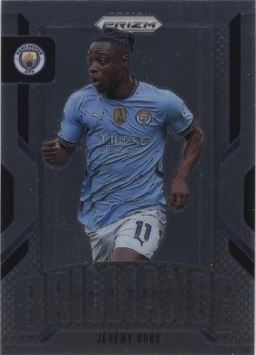 Jeremy Doku Manchester City 2024-25 Panini Select Premier League