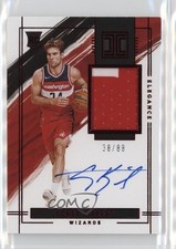 2021 Panini Impeccable Elegance Rookie Jersey Asia /88 Corey Kispert Auto 1pe9