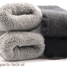 5Pairs Men Wool Crew Thermal Heavy Warm Duty Thick Sport Boots Work Socks Winter