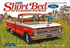 Moebius 1/25 1966 Ford Custom Cab Styleside P...
