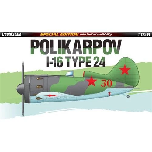 1:48 Academy Polikarpov I-16 Type 24 Kit ACD12314 Modellino - Immagine 2 di 2