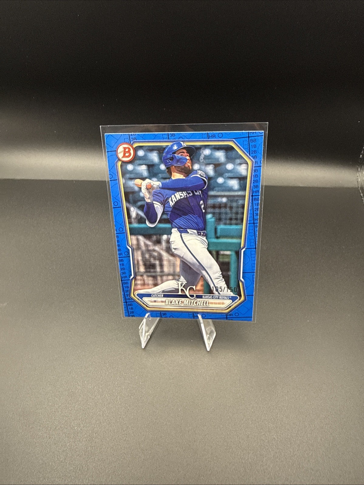 2026 Topps Bowman Baseball Blue Pattern Refractor Blake Mitchell/150 #BP-13