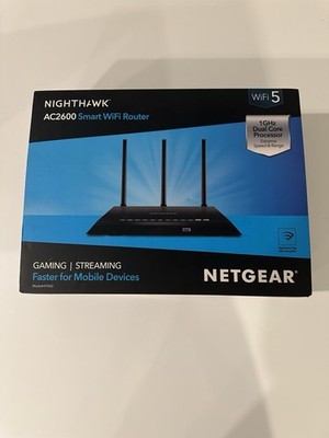 Netgear Nighthawk AC2600 Smart WIFI Router R7450 NEW OPEN BOX