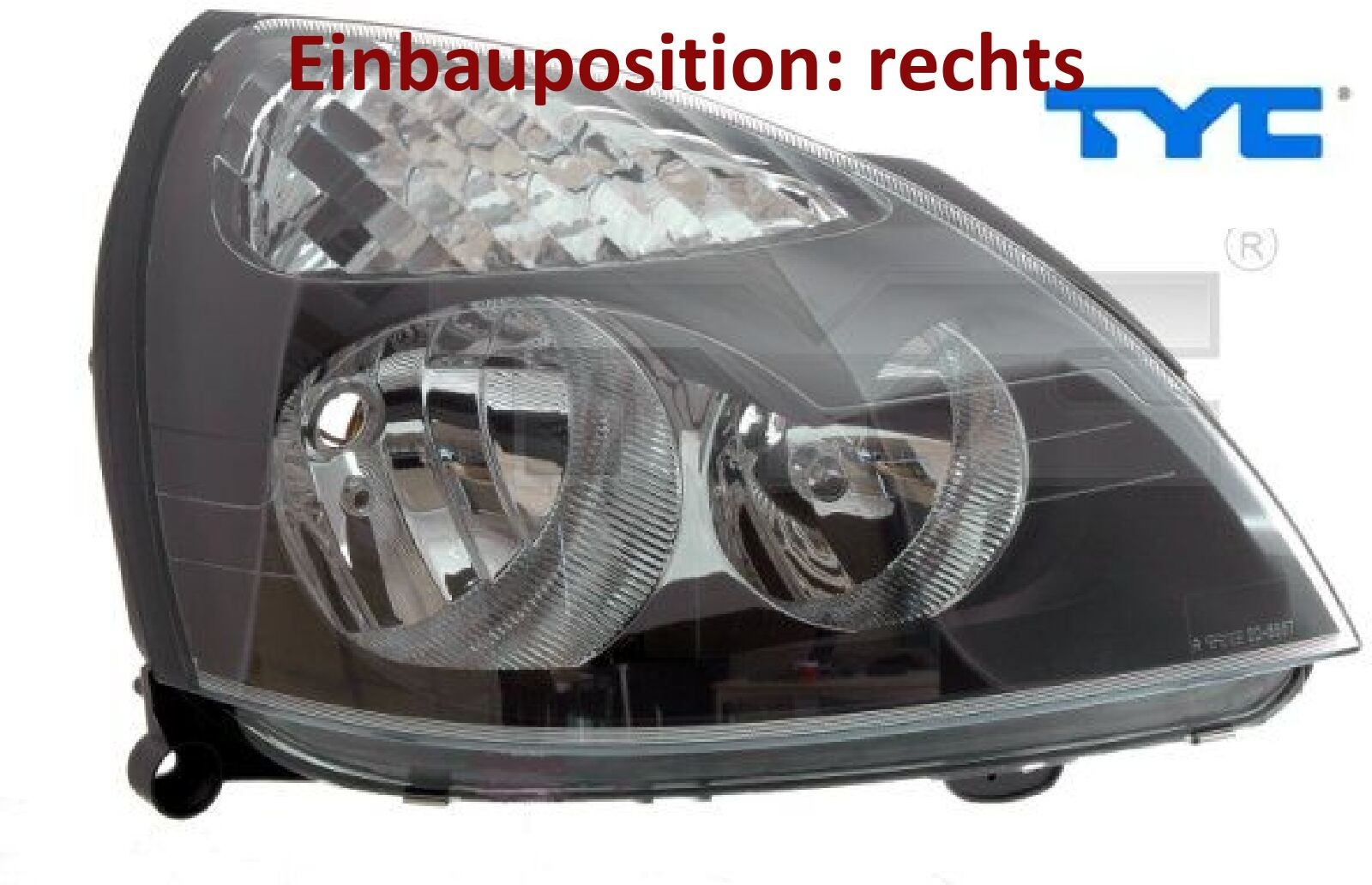 Frontscheinwerfer Rechts Vorne für Renault Clio 2 Kasten/Schrägheck dCi 01-25 - Bild 3