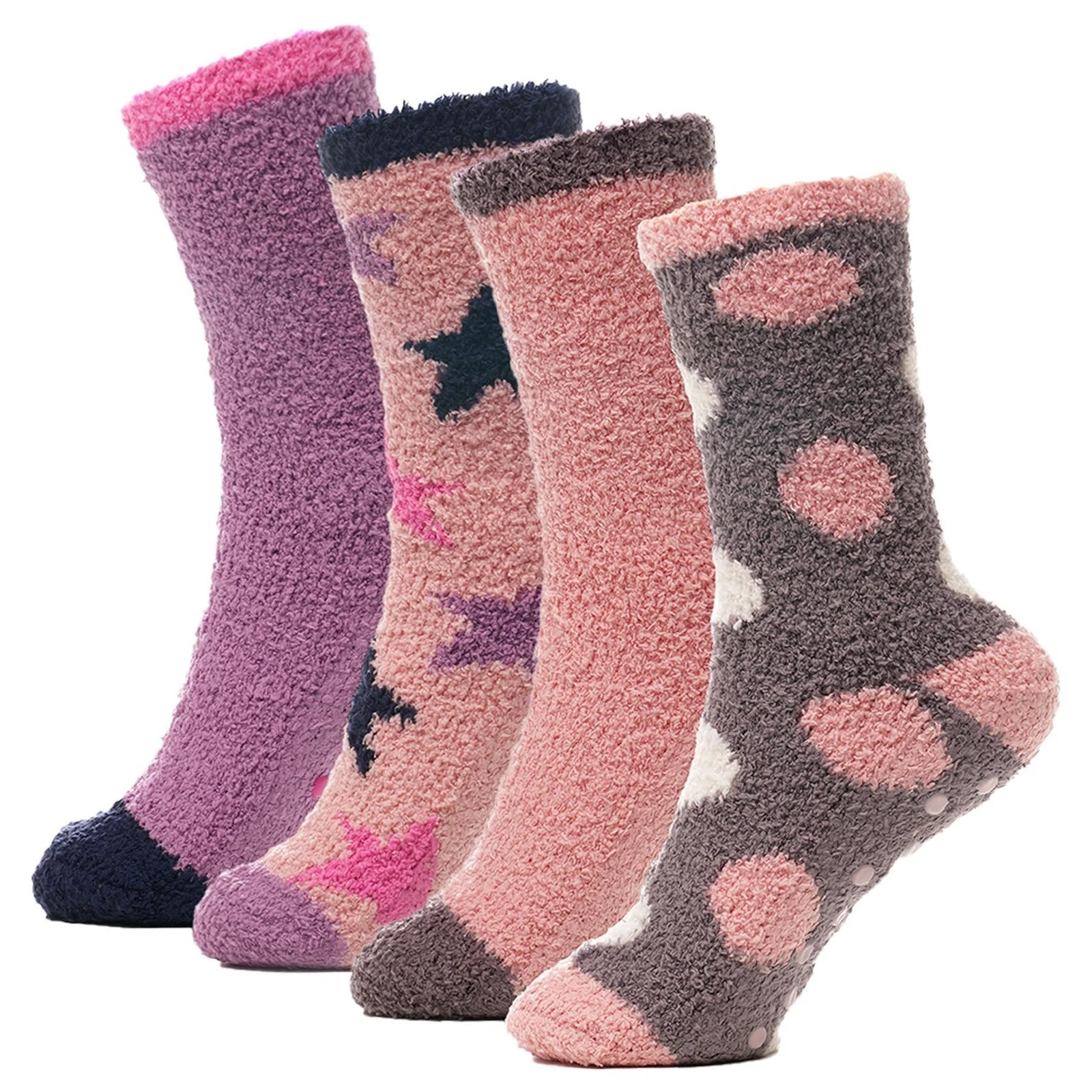 A2Z Women's Sock 4 Pack Band Thermal Comfortable for Daily Wear Warm Cozy