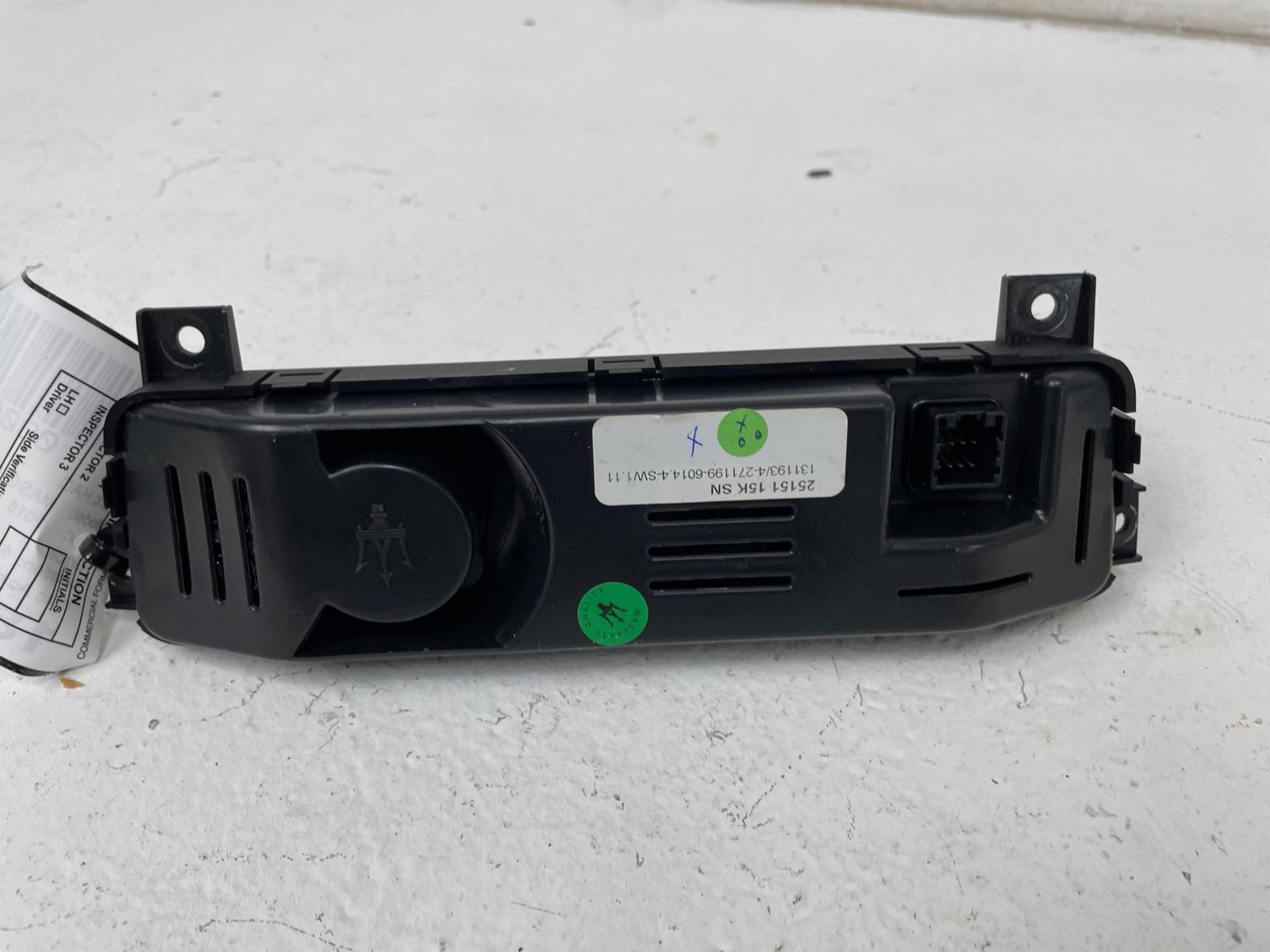 2007 - 2016 MASERATI GRANTURISMO OEM Hvac Ac Heat Climate Control Panel