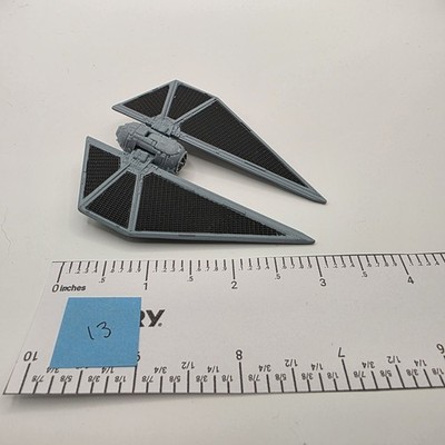 Star Wars Titanium Black Series Die Cast TIE Striker