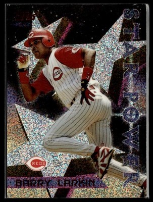 1996 Topps #6 Barry Larkin Power Boosters