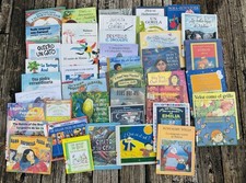 Lot of 42 Children Spanish Bilingual Books: Hardcover Classroom Library Bundle