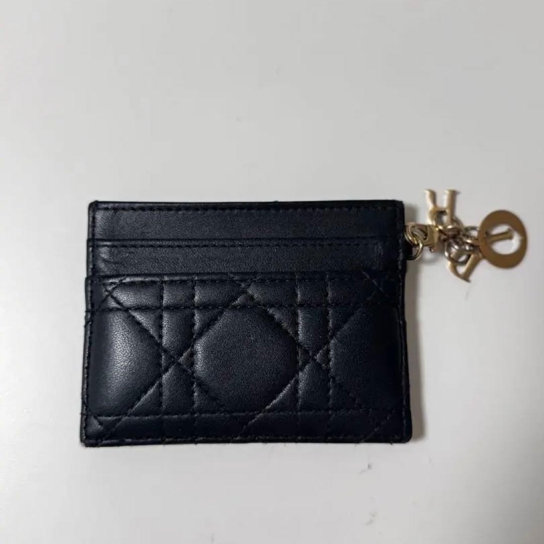 Dior Lady Dior Freesia Card Holder thumbnail 2