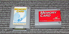 Lot of 2 Performance Memory Cards for Nintendo 64 Fast Shipping
