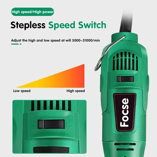 260/480W High-Power Engraver Electric Drill Engraving Rotary Tool Flexible Shaft - Picture 3 of 35