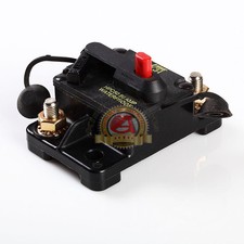 Waterproof 50 Amp Manual Reset Circuit Breaker 12v Car Auto Boat Audio Fuse 50A