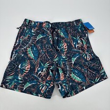 COLUMBIA Summerdry Shorts Size Large Tropical Omni Shade UPF 50