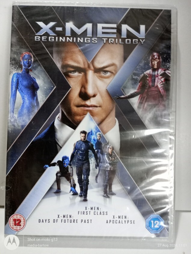 X MEN BEGINNINGS TRILOGY BRAND NEW SEALED DVD FREEPOST