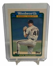 1990 Topps Woolworth Baseball Highlights #18 Rick Reuschel NM