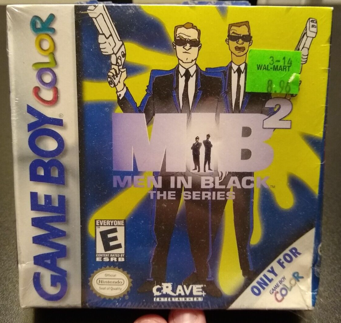 Men in Black 2: The Series (Nintendo Game Boy Color, 2000) for
