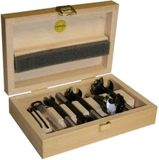Famag 1624.505 Bormax Ws First, 5-teilig, Set IN Wooden Box 15-20-25-30-35 MM