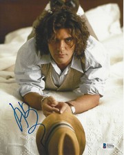 ANTONIO BANDERAS SIGNED 'DESPERADO' 8x10 PHOTO MASK OF ZORRO BECKETT COA BAS