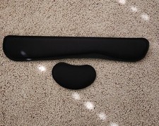 Upgrade Enlarge Silky Gel Memory Foam Keyboard Wrist Rest, Wrist Rest for Comput