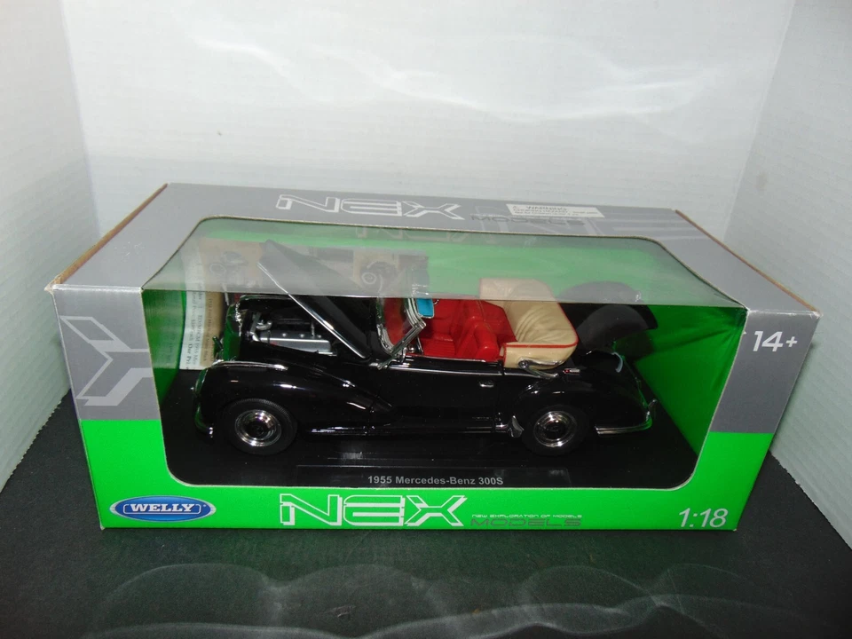 Welly NEX 1955 Mercedes - Benz 300S 1:18 NOS - Image 2 of 4